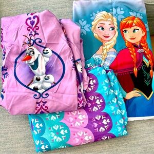 Disney Frozen FULL Sheet Set - Purple and Teal